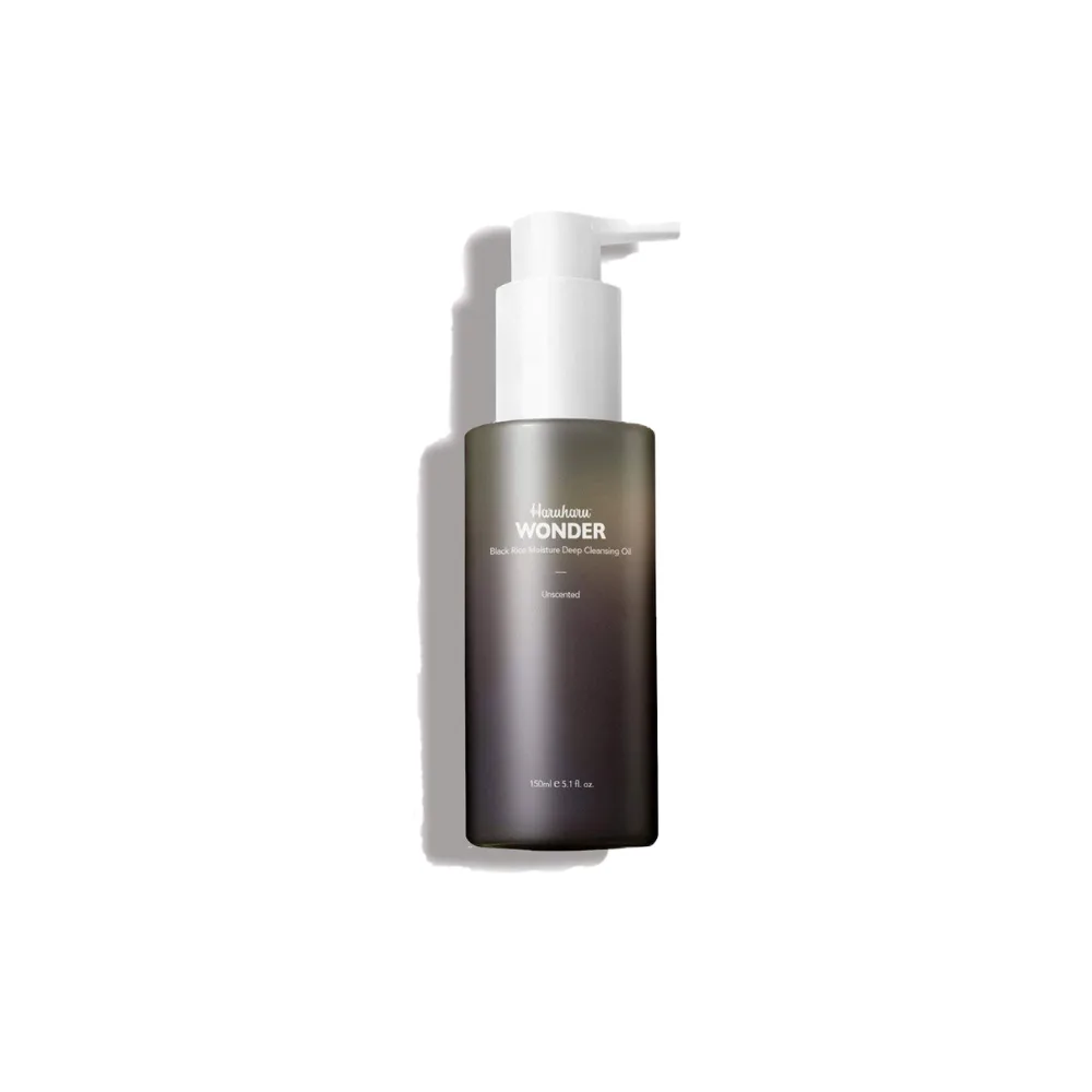20250710_155436_0000.webp HaruHaru Wonder Black Rice Moisture Cleansing Oil 5.1 fl.oz. (150 ml) - Image 1
