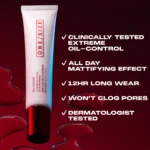 ONE/SIZE Oil Sucker Extreme Mattifying Alkaline Primer - Image 3