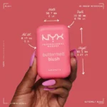 NYX Buttermelt Blush - Image 3
