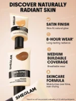 Sheglam Skin Sync Satin Foundation-Fair - Image 3