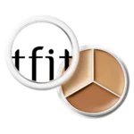 TFIT 3 Color Concealer Cream Palette Full Coverage 0.52 Ounce 01 Neutral
