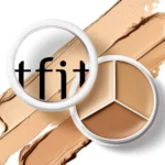 TFIT 3 Color Concealer Cream Palette Full Coverage 0.52 Ounce 01 Neutral - Image 4