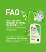 CeraVe Hydrating Foaming Oil Cleanser 237ml - Image 2