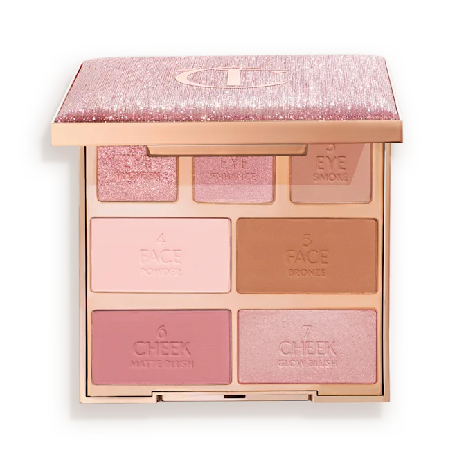 INSTANT_LOOK_IN_A_PALETTE_-_PRETTY__GLOWING_BEAUTY_-_ICON_BABY-OPEN Charlotte Tilbury HOLLYWOOD INSTANT LOOK IN A PALETTE - Image 1