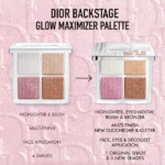 Dior Backstage Glow Maximizer Face Palette - Image 4