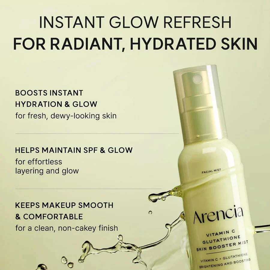 Arencia Vitamin C Glutathione Skin Booster Mist 100ml - Image 3